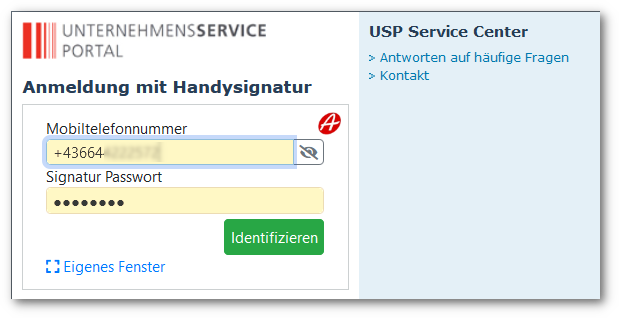 Handysignatur